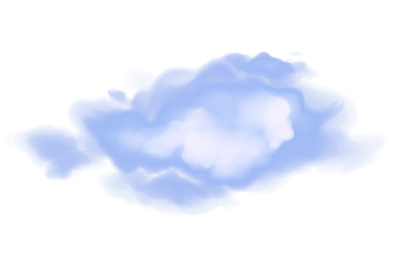 Cloud 2 illustration.