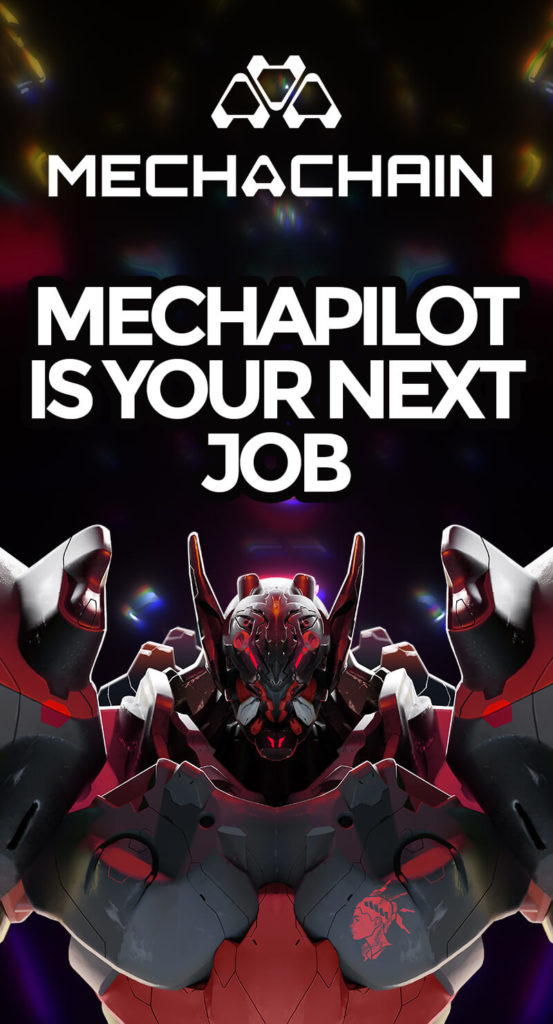 Mecha pilot is your next job nft game